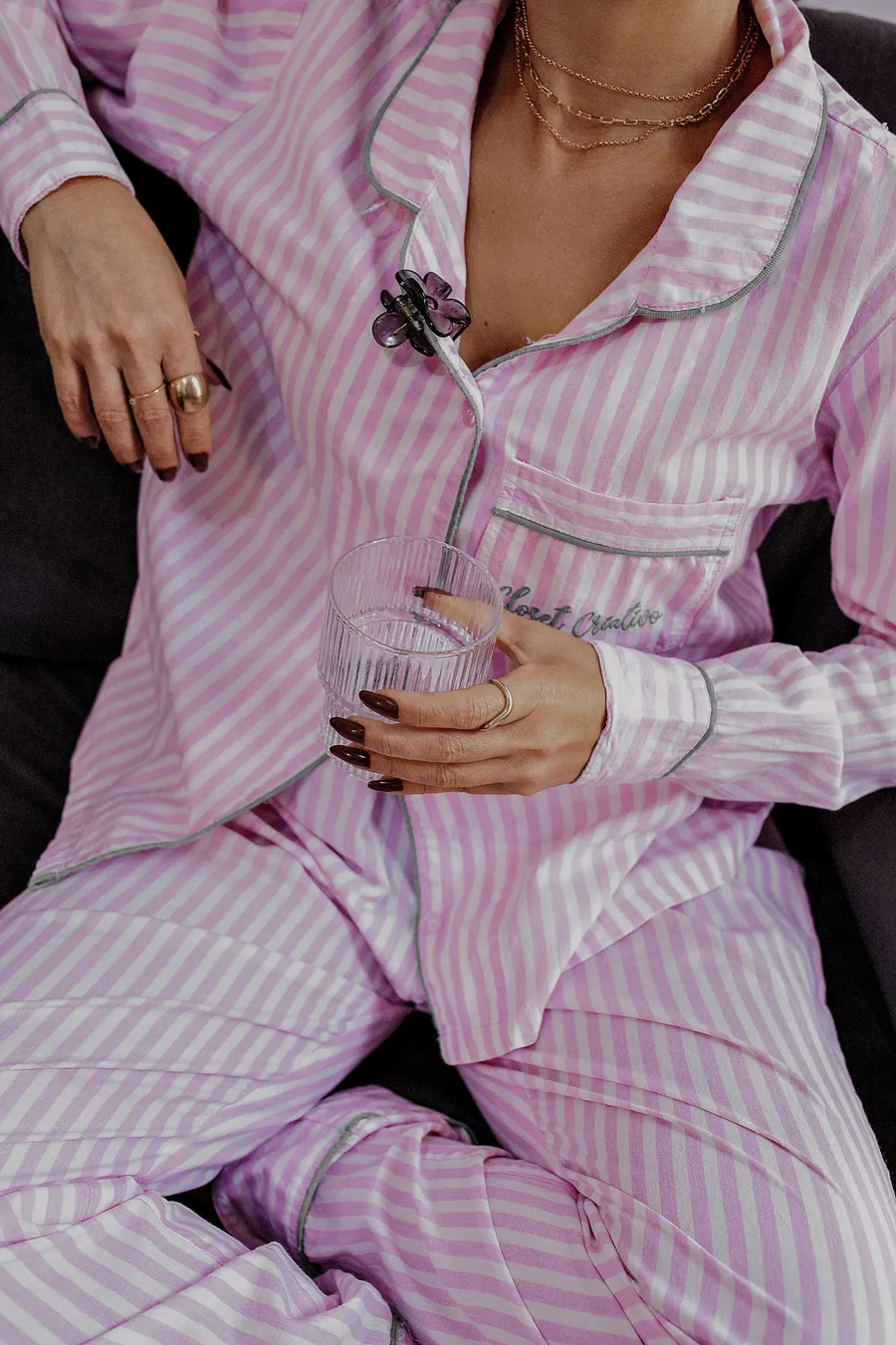 Pijama feminino confortável da Ana's Intimates